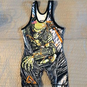 Predator Youth wrestling singlet - youth medium